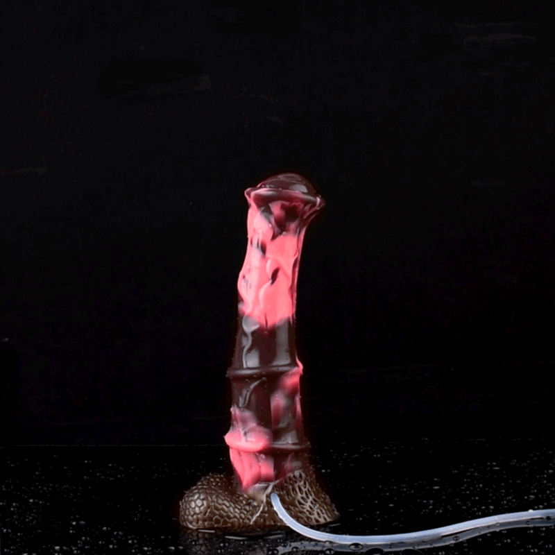 🐎 10-Inch Starburst Squirting Fantasy Dildo - BeastGasm